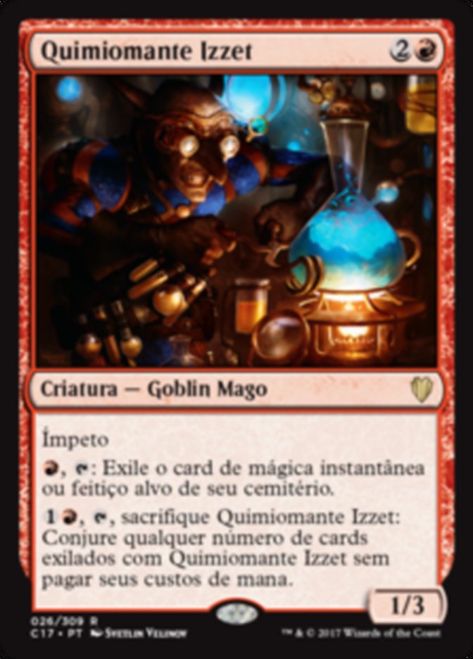 Quimiomante Izzet / Izzet Chemister - Magic: The Gathering - MoxLand