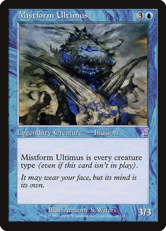 Ultimus Nebuliforme / Mistform Ultimus - Magic: The Gathering - MoxLand