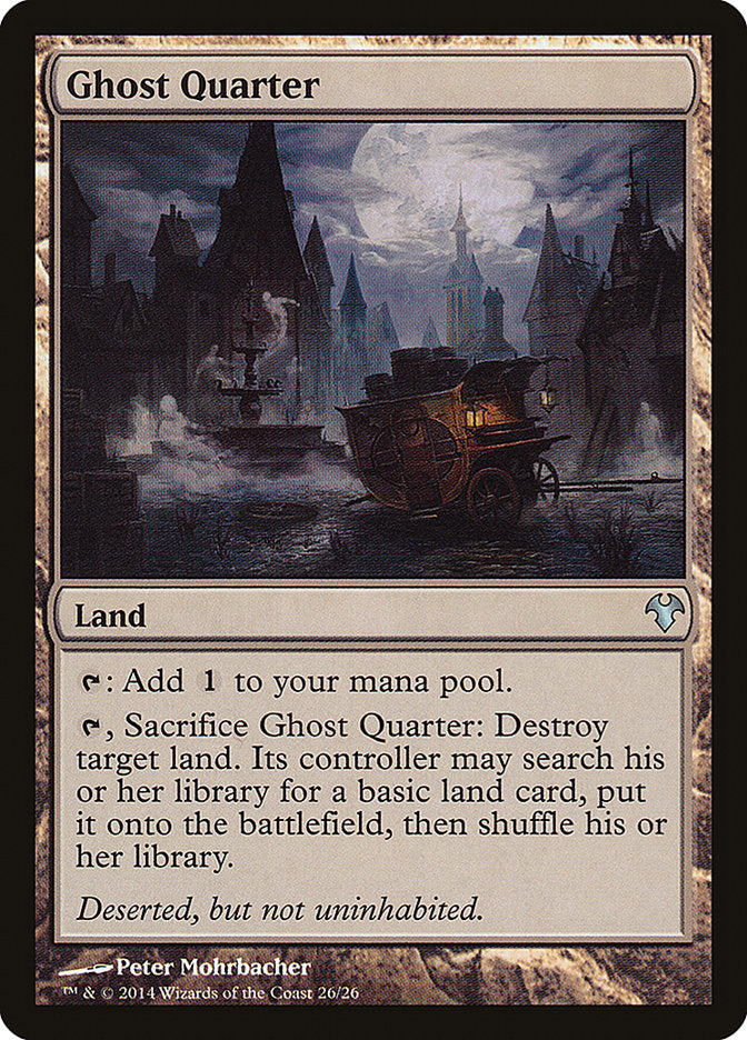 Quarteirão Fantasma / Ghost Quarter - Magic: The Gathering - MoxLand