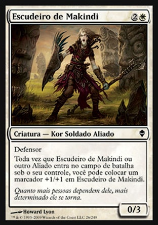 Escudeiro de Makindi / Makindi Shieldmate - Magic: The Gathering - MoxLand