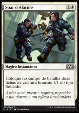 Soar o Alarme / Raise the Alarm - Magic: The Gathering - MoxLand