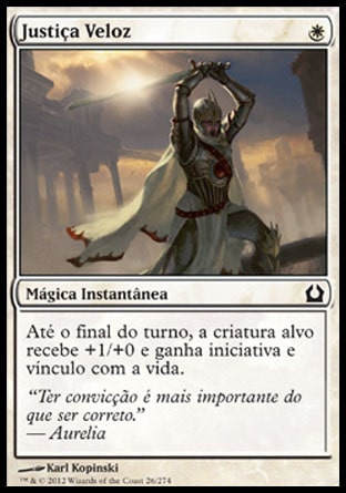 Justiça Veloz / Swift Justice - Magic: The Gathering - MoxLand