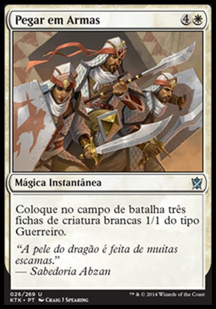 Pegar em Armas / Take Up Arms - Magic: The Gathering - MoxLand