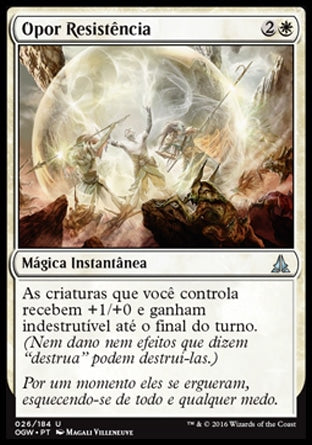 Opor Resistência / Make a Stand - Magic: The Gathering - MoxLand