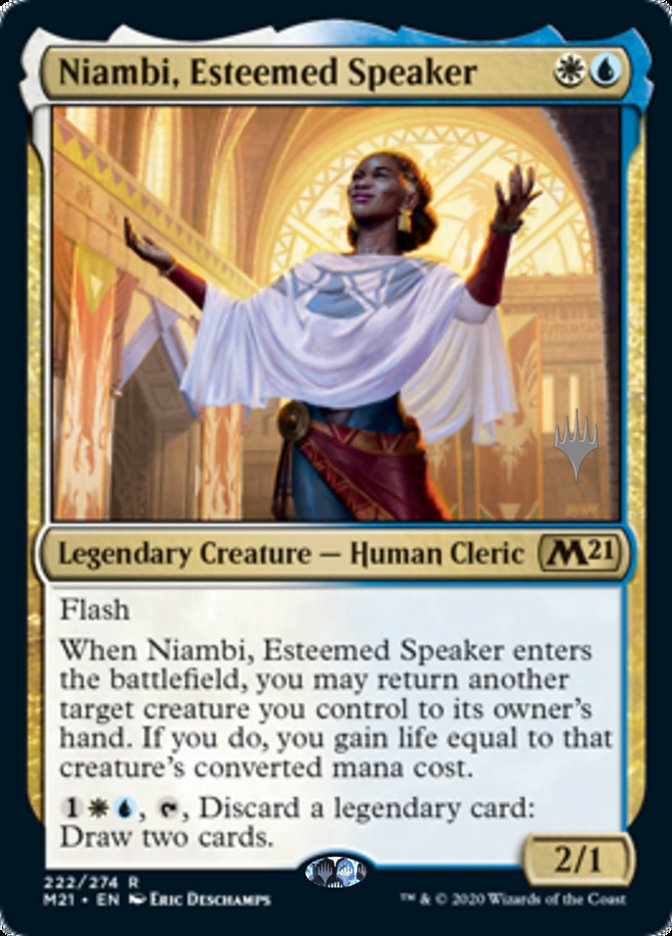 Niambi, Estimada Oradora / Niambi, Esteemed Speaker - Magic: The Gathering - MoxLand