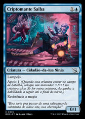 Criptomante Saiba / Saiba Cryptomancer - Magic: The Gathering - MoxLand