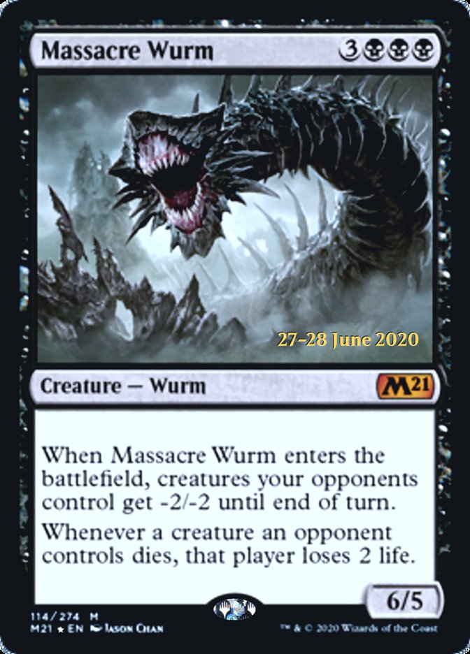 Vorme do Massacre / Massacre Wurm - Magic: The Gathering - MoxLand