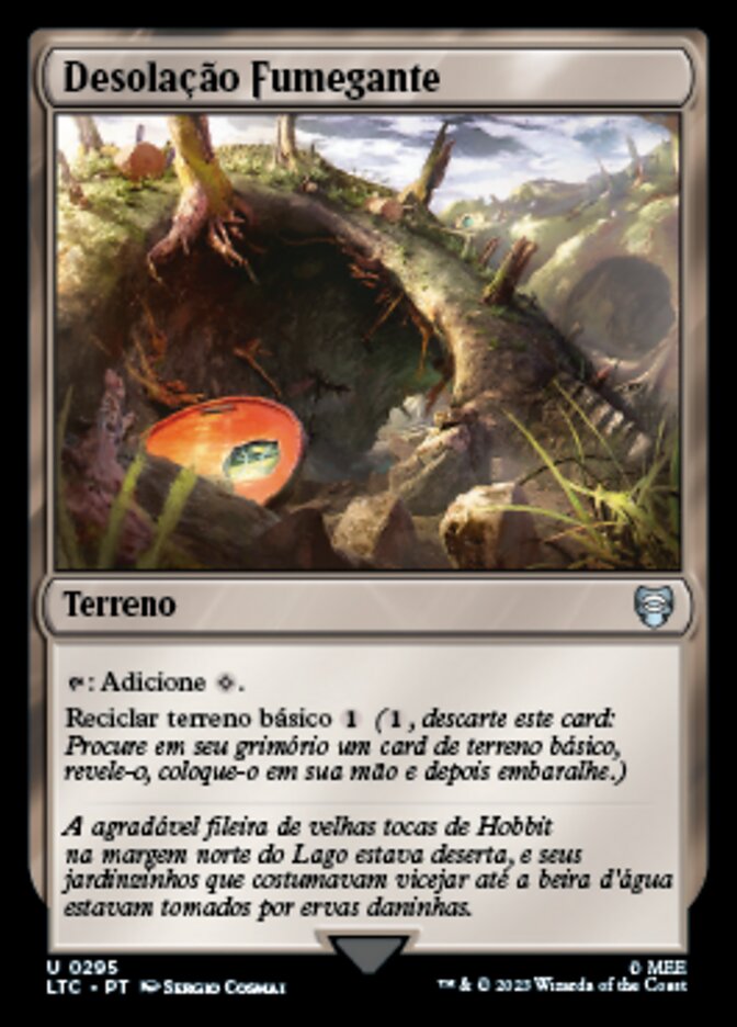 Desolação Fumegante / Ash Barrens - Magic: The Gathering - MoxLand