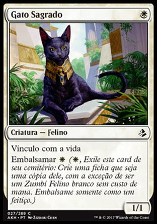 Gato Sagrado / Sacred Cat - Magic: The Gathering - MoxLand