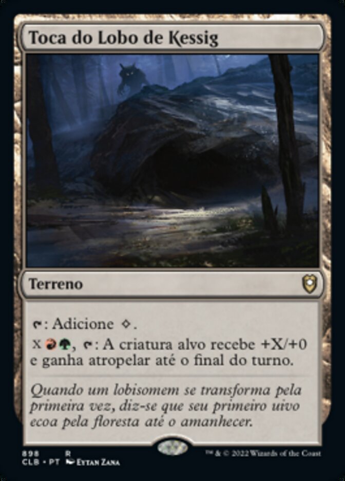 Toca do Lobo de Kessig / Kessig Wolf Run - Magic: The Gathering - MoxLand