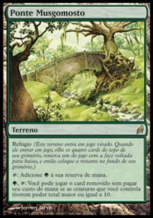 Ponte Musgomosto / Mosswort Bridge - Magic: The Gathering - MoxLand