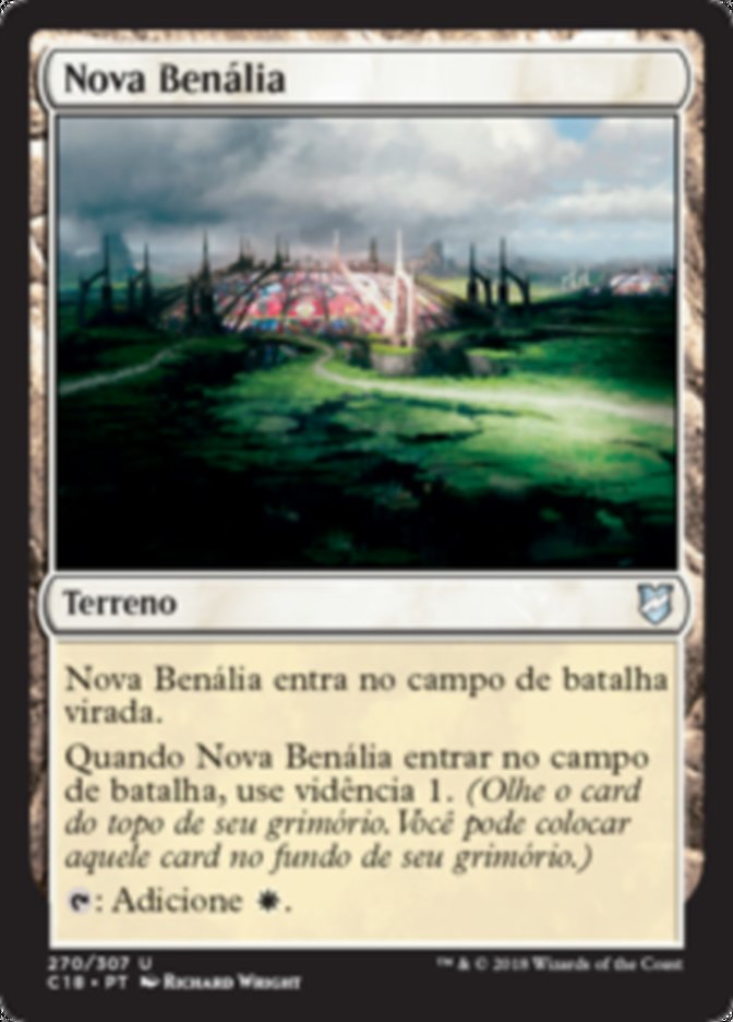 Nova Benália / New Benalia - Magic: The Gathering - MoxLand