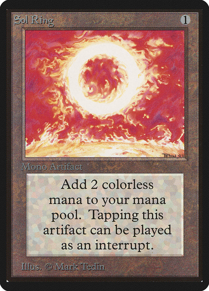 Anel Solar / Sol Ring - Magic: The Gathering - MoxLand