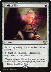 Cajado de Nin / Staff of Nin - Magic: The Gathering - MoxLand