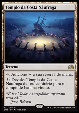 Templo da Costa Náufraga / Drownyard Temple - Magic: The Gathering - MoxLand