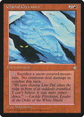 Gretas Glaciais / Glacial Crevasses - Magic: The Gathering - MoxLand