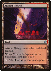 Refúgio de Akoum / Akoum Refuge - Magic: The Gathering - MoxLand