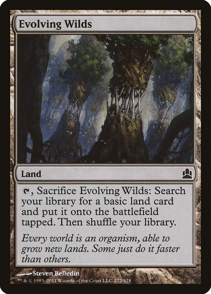 Terras em Desenvolvimento / Evolving Wilds - Magic: The Gathering - MoxLand