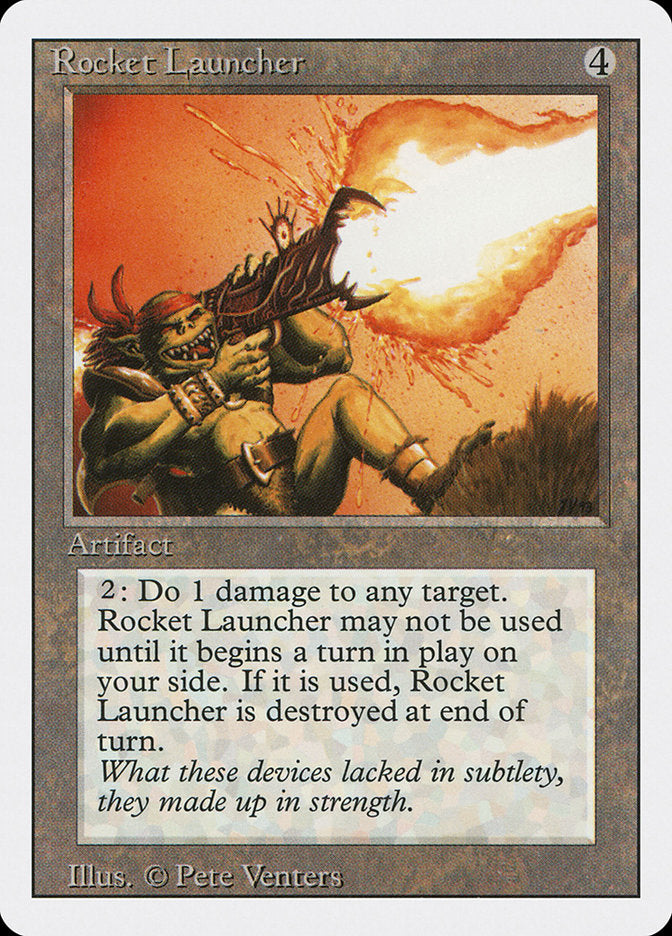 Rocket Launcher / Rocket Launcher - Magic: The Gathering - MoxLand