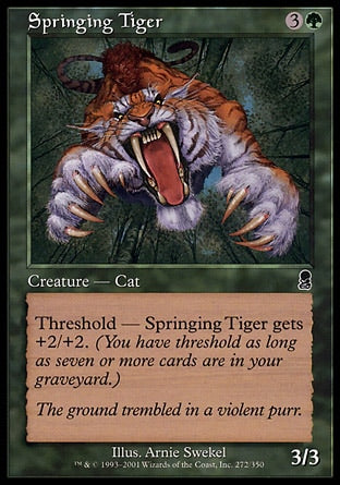 Tigre Saltador / Springing Tiger - Magic: The Gathering - MoxLand