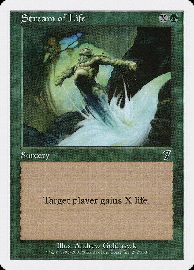 Fluxo de Vida / Stream of Life - Magic: The Gathering - MoxLand