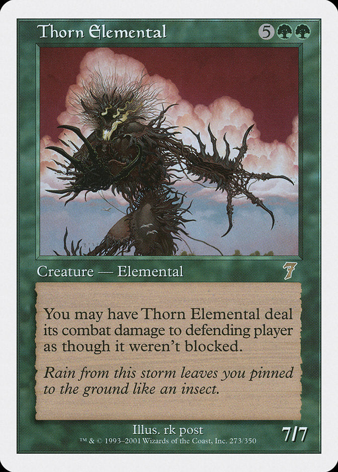 Elemental dos Espinhos / Thorn Elemental - Magic: The Gathering - MoxLand