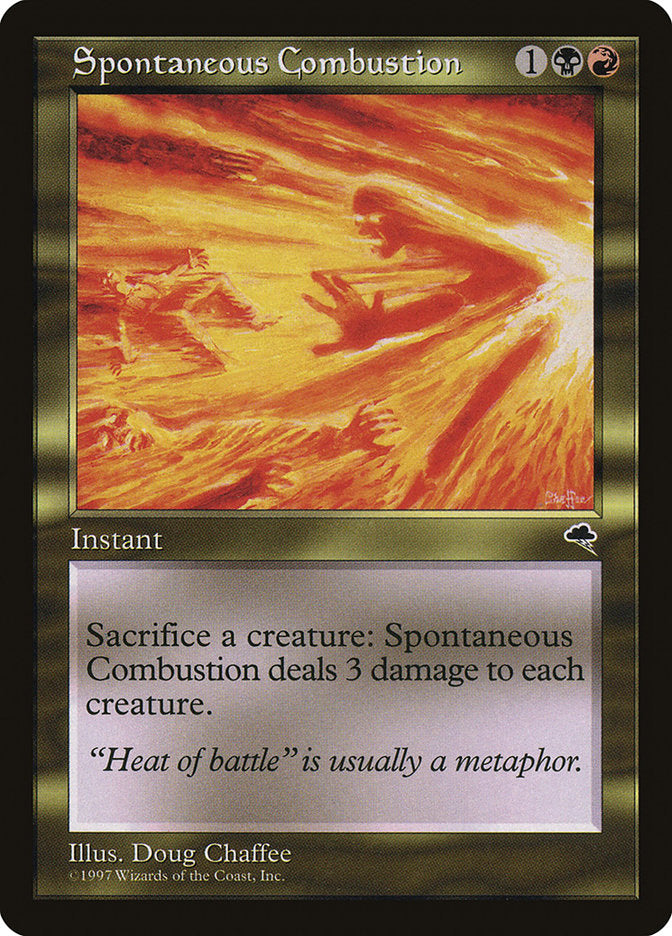 Combustão Espontânea / Spontaneous Combustion - Magic: The Gathering - MoxLand