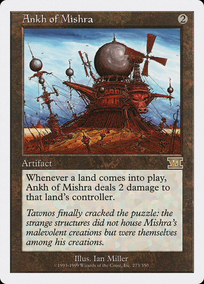 Ankh de Mishra / Ankh of Mishra - Magic: The Gathering - MoxLand
