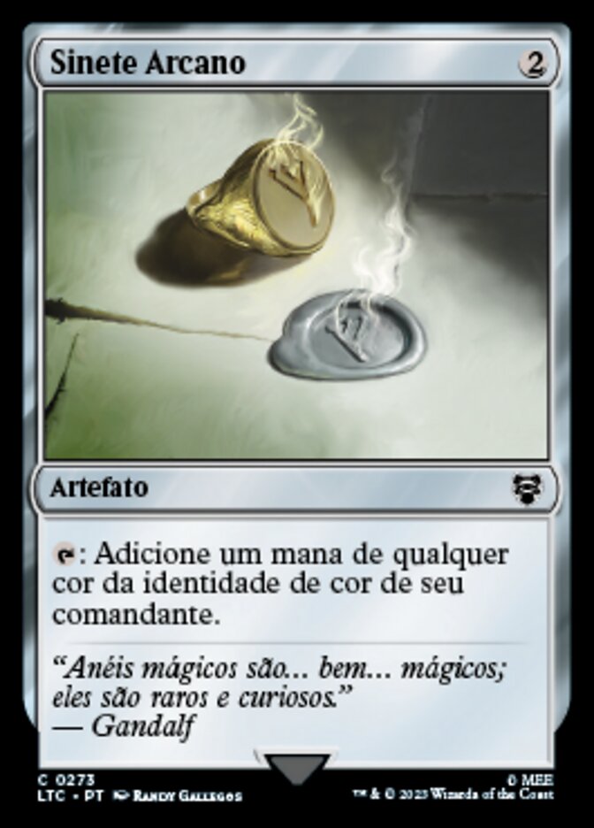 Sinete Arcano / Arcane Signet - Magic: The Gathering - MoxLand