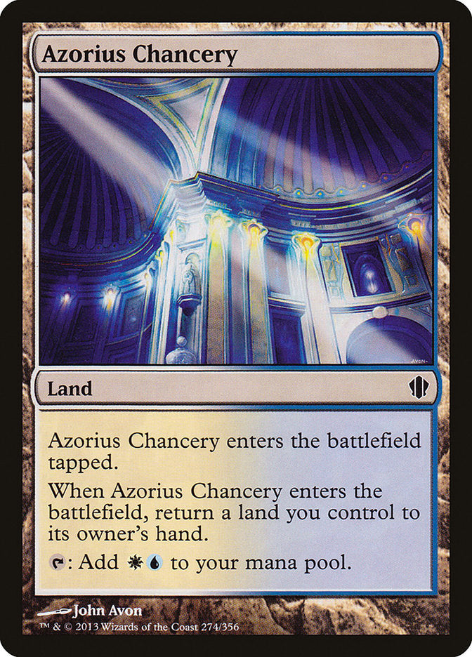 Chancelaria Azorius / Azorius Chancery - Magic: The Gathering - MoxLand