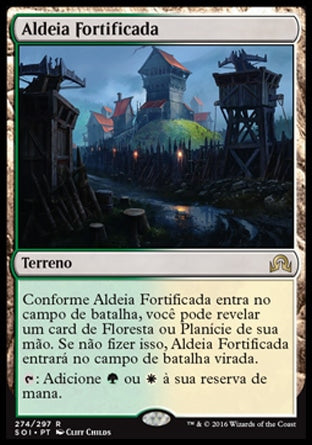 Aldeia Fortificada / Fortified Village - Magic: The Gathering - MoxLand