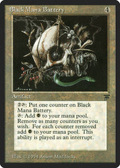 Bateria de Mana Preta / Black Mana Battery - Magic: The Gathering - MoxLand