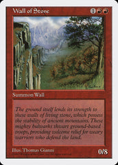 Barreira de Pedra / Wall of Stone - Magic: The Gathering - MoxLand