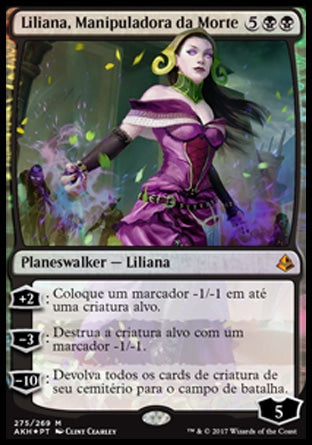 Liliana, Manipuladora da Morte / Liliana, Death Wielder - Magic: The Gathering - MoxLand