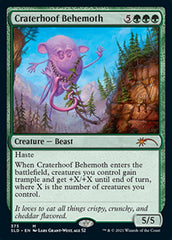 Behemoth Craterópode / Craterhoof Behemoth - Magic: The Gathering - MoxLand