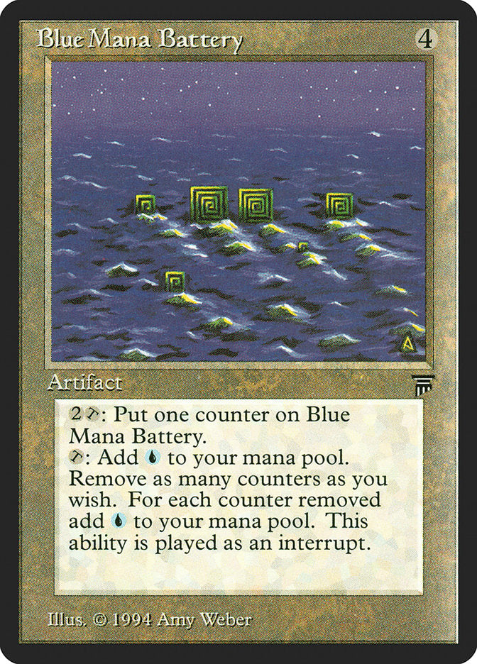 Bateria de Mana Azul / Blue Mana Battery - Magic: The Gathering - MoxLand