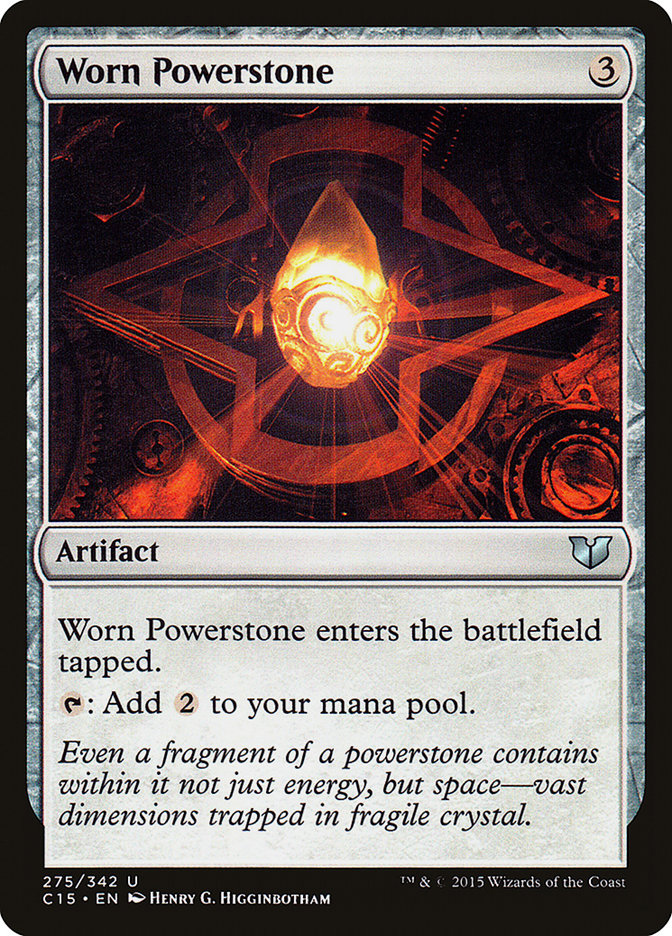 Pedra de Energia Gasta / Worn Powerstone - Magic: The Gathering - MoxLand