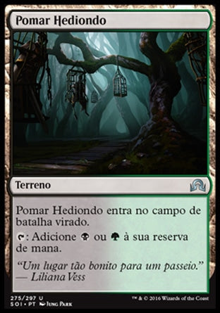 Pomar Hediondo / Foul Orchard - Magic: The Gathering - MoxLand