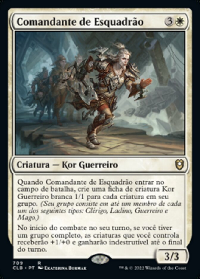 Comandante de Esquadrão / Squad Commander - Magic: The Gathering - MoxLand