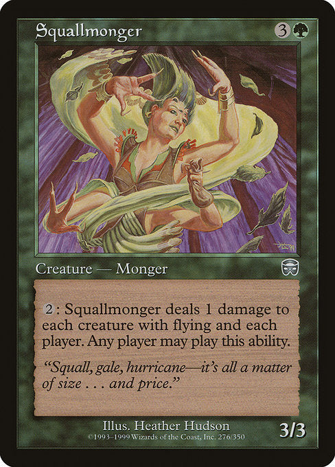 Vendilhão de Borrasca / Squallmonger - Magic: The Gathering - MoxLand