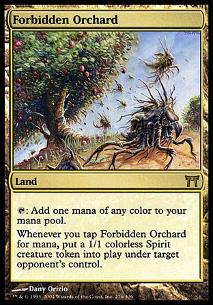 Pomar Proibido / Forbidden Orchard - Magic: The Gathering - MoxLand