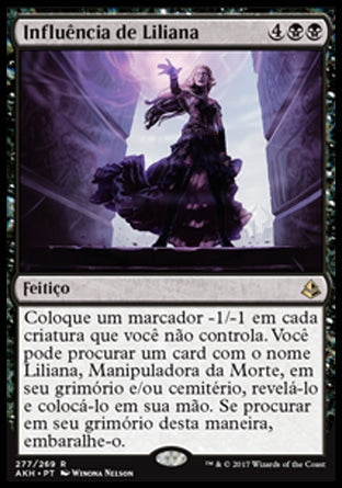 Influência de Liliana / Liliana's Influence - Magic: The Gathering - MoxLand