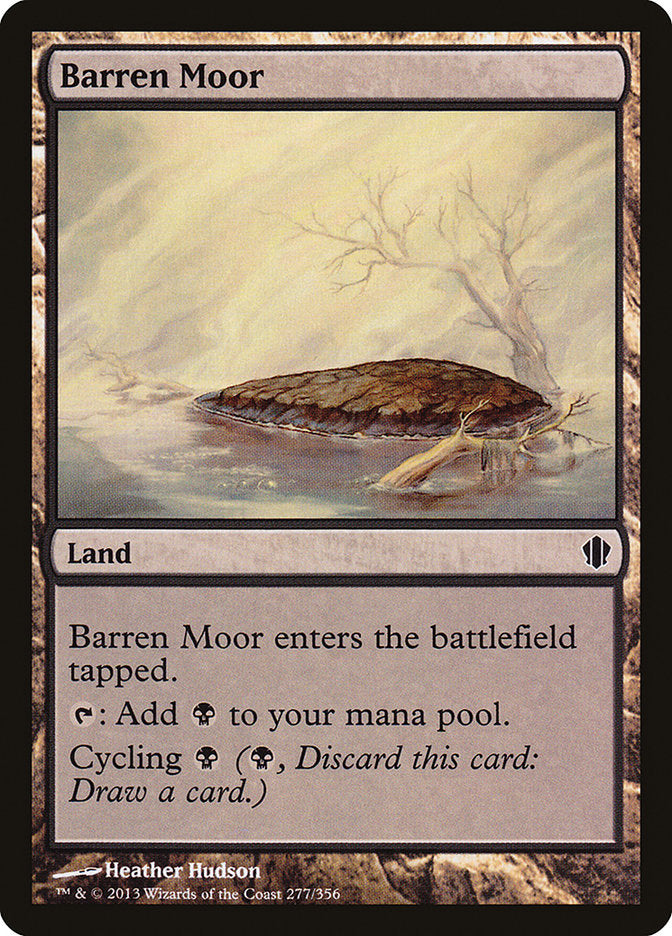 Charneca Estéril / Barren Moor - Magic: The Gathering - MoxLand