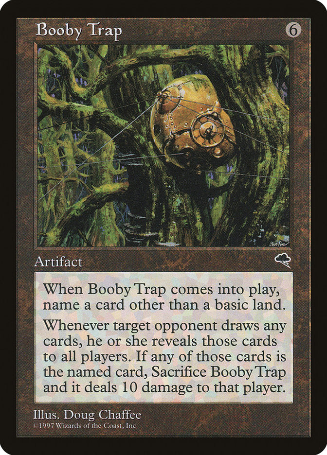 Armadilha Escondida / Booby Trap - Magic: The Gathering - MoxLand