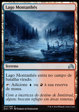 Lago Montanhês / Highland Lake - Magic: The Gathering - MoxLand