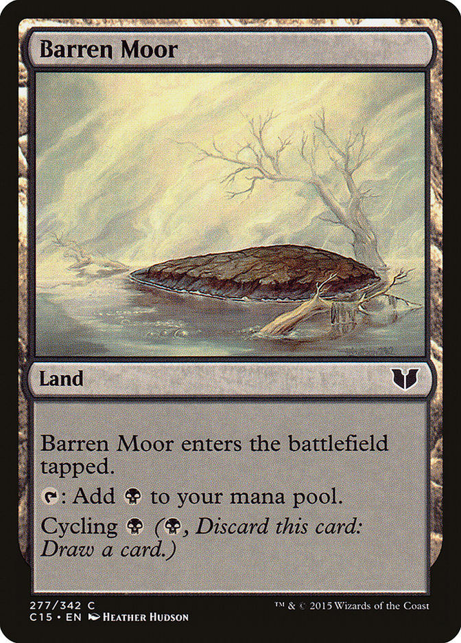 Charneca Estéril / Barren Moor - Magic: The Gathering - MoxLand