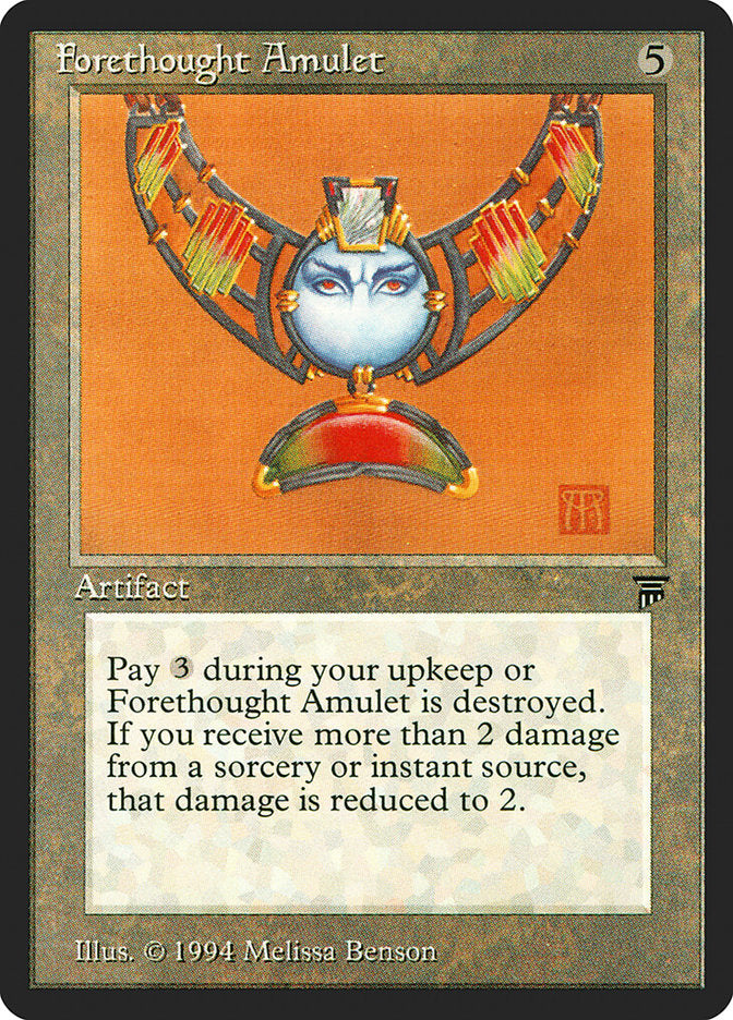 Forethought Amulet / Forethought Amulet - Magic: The Gathering - MoxLand