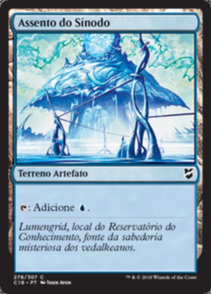 Assento do Sínodo / Seat of the Synod - Magic: The Gathering - MoxLand