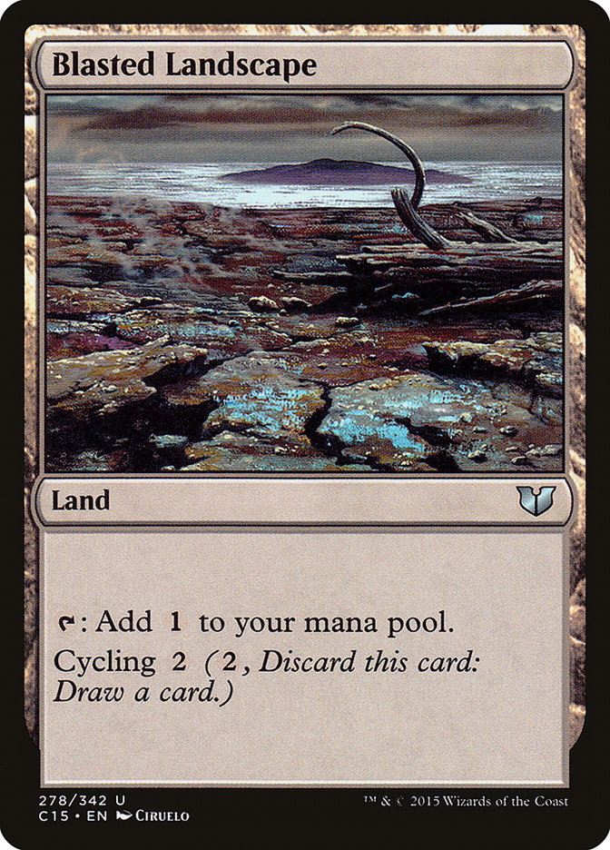 Paisagem Devastada / Blasted Landscape - Magic: The Gathering - MoxLand