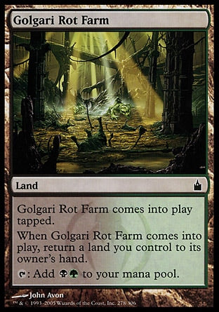 Fazenda de Podridão Golgari / Golgari Rot Farm - Magic: The Gathering - MoxLand